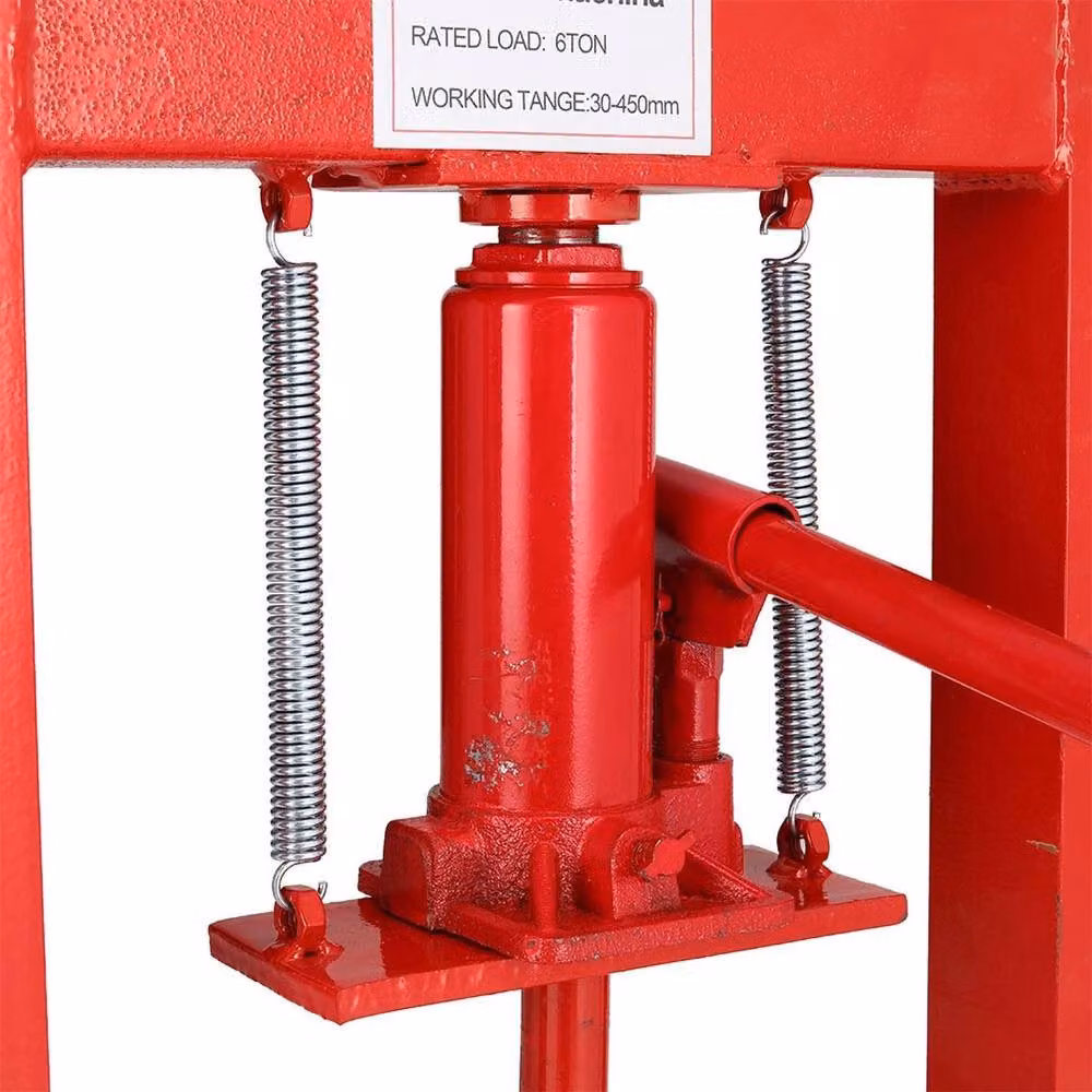 KORVIXA 6T Bearing Hydraulic Floor Press in Red – 3