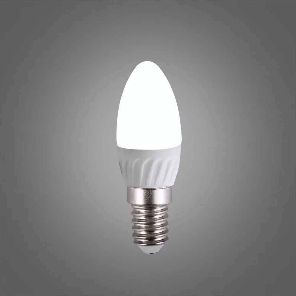 ValueLights Pack of 2 E14 4W Candle LED Bulbs, Cool White – 3