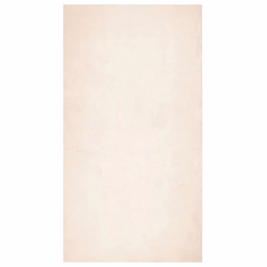 Berkfield Home HUARTE Rectangular Short Pile Rug, Beige, W: 60 cm, L: 110 cm – 1