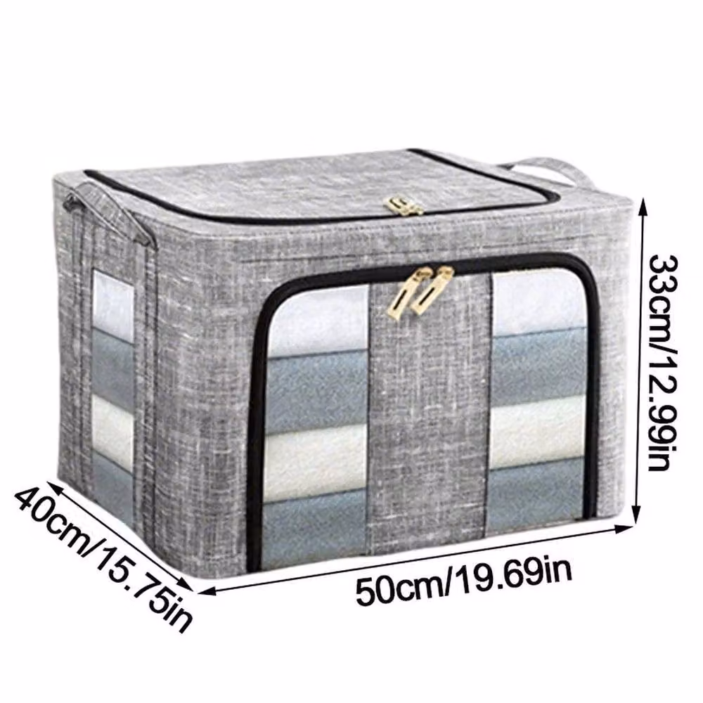 Kelvenix 3X 66L Folding Storage Box in Grey – 2