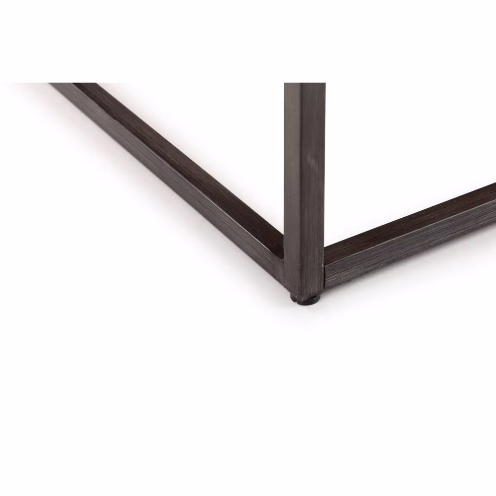 Cheshire Lomond Square Coffee Table in Oak and Metal – 3