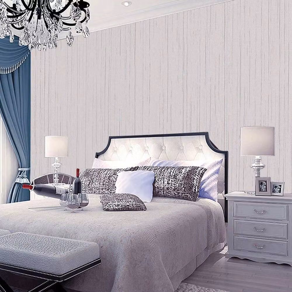 EONLION White Textured Waterproof Self-Adhesive Wallpaper Roll, Width: 100 cm, Length: 10 m – 3