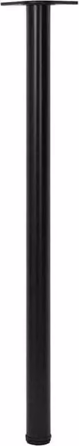 Berkfield Home Sturdy Iron Height Adjustable Table Legs, Black, Height: 110 cm – 1