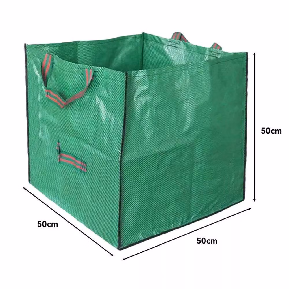 Nordara Heavy Duty Garden Waste Bags, 3 Pack, Green, 120L – 2