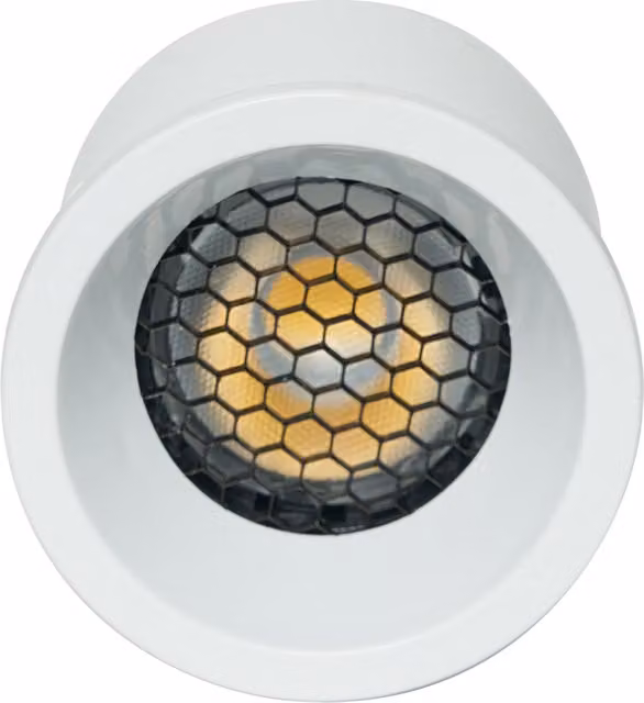Litecraft 5W GU10 Dimmable Cool White LED Bulb in White