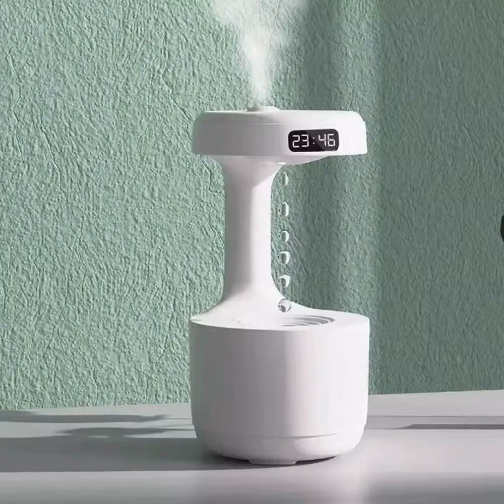 Havendro Anti-gravity Water Drop Humidifier and Ultrasonic Mist Air Purifier in White – 3