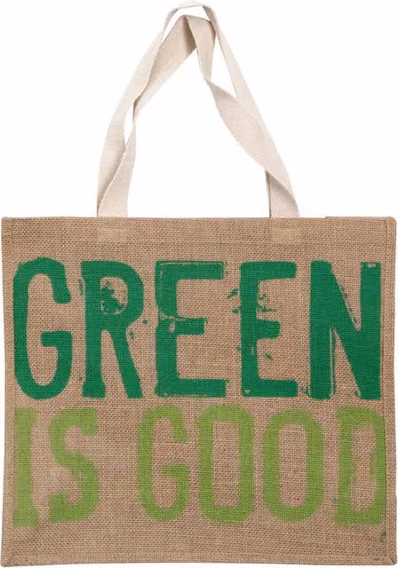 Orsina Green Green Is Good Reusable Shopping Tote Bag W/D/H: 40 x 35 x 15 cm – 4
