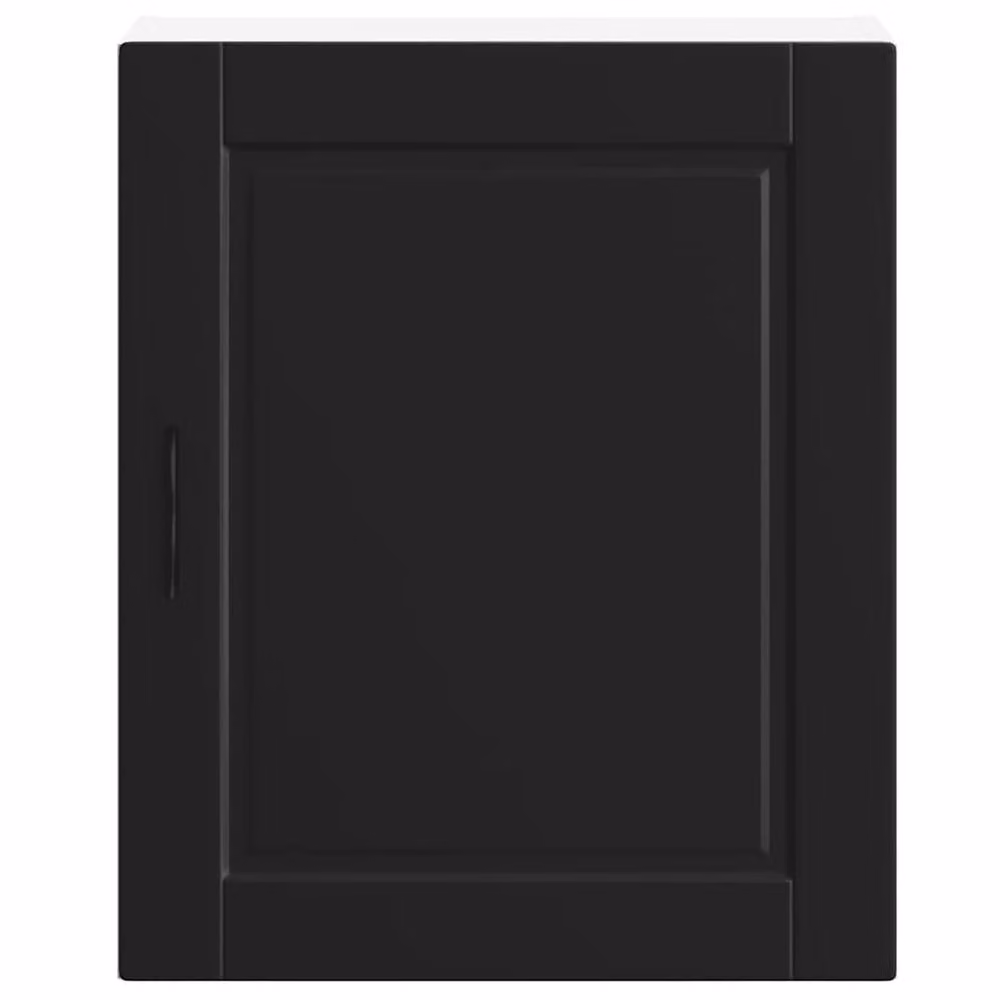 Berkfield Home Porto Black Modern Wall Mounted Kitchen Cabinet with Hinged Doors – 3