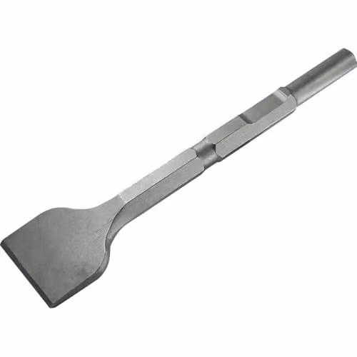 Faithfull Silver Straight Scaling Chisel with Kango Shank, W/D/H: 300 x 75 x 75 mm