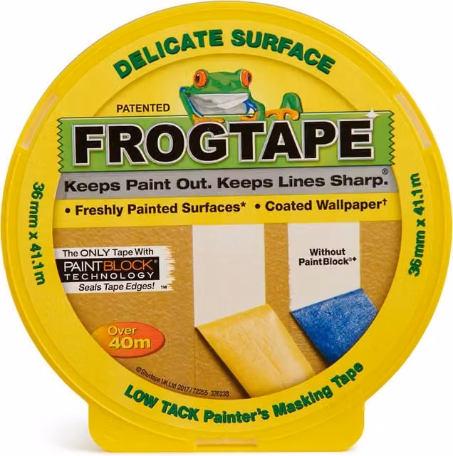 Frog Tape Yellow Delicate Surface Painters Masking Tape