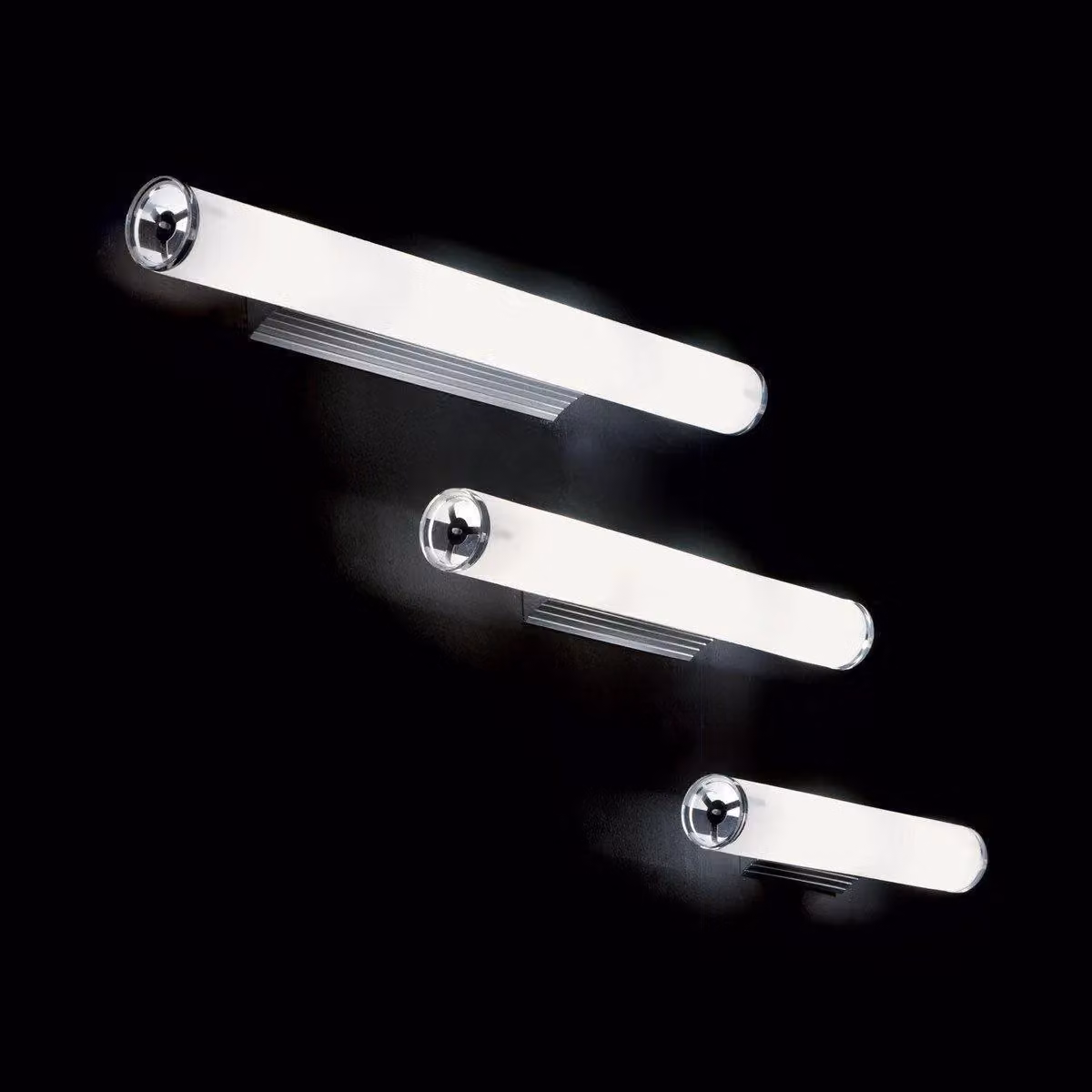 Netlighting Camerino 4 Light Modern White Wall Light for Mirrors and Pictures with E14 Bulbs – 2