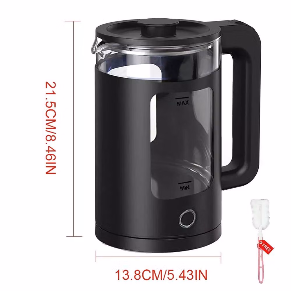 SPETLEK 2L Glass Electric Fast Boil Kettle in Black – 3