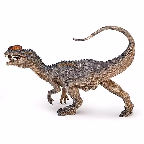 Papo Multicolour Dilophosaurus Dinosaur Figurine