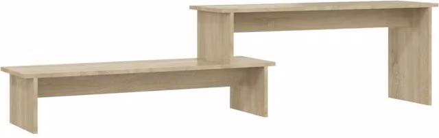 Berkfield Home TV Cabinet in Sonoma Oak, Brown, W/D/H: 180 x 30 x 43 cm – 1