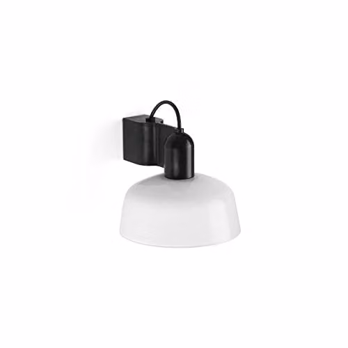 Faro Barcelona Tatawin White Dome Wall Lamp
