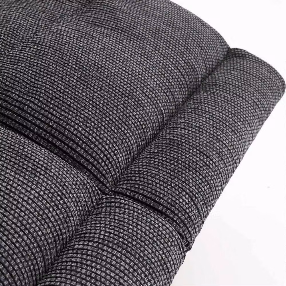 Furnishings For Less UK Carla Electric Reclining 2 Seater Fabric Sofa in Midnight Black with USB Charging – 5