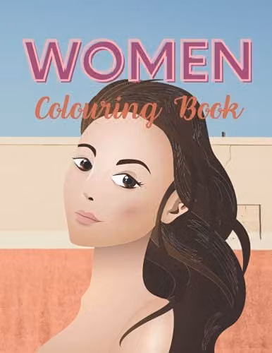Women's Colouring Book for Adults, Multicolour Paper Edition