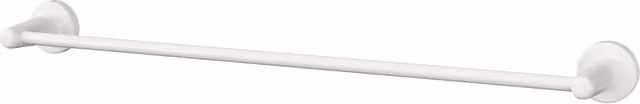 UK Radiators Talus Round Magnetic Towel Bar, White, 60 cm