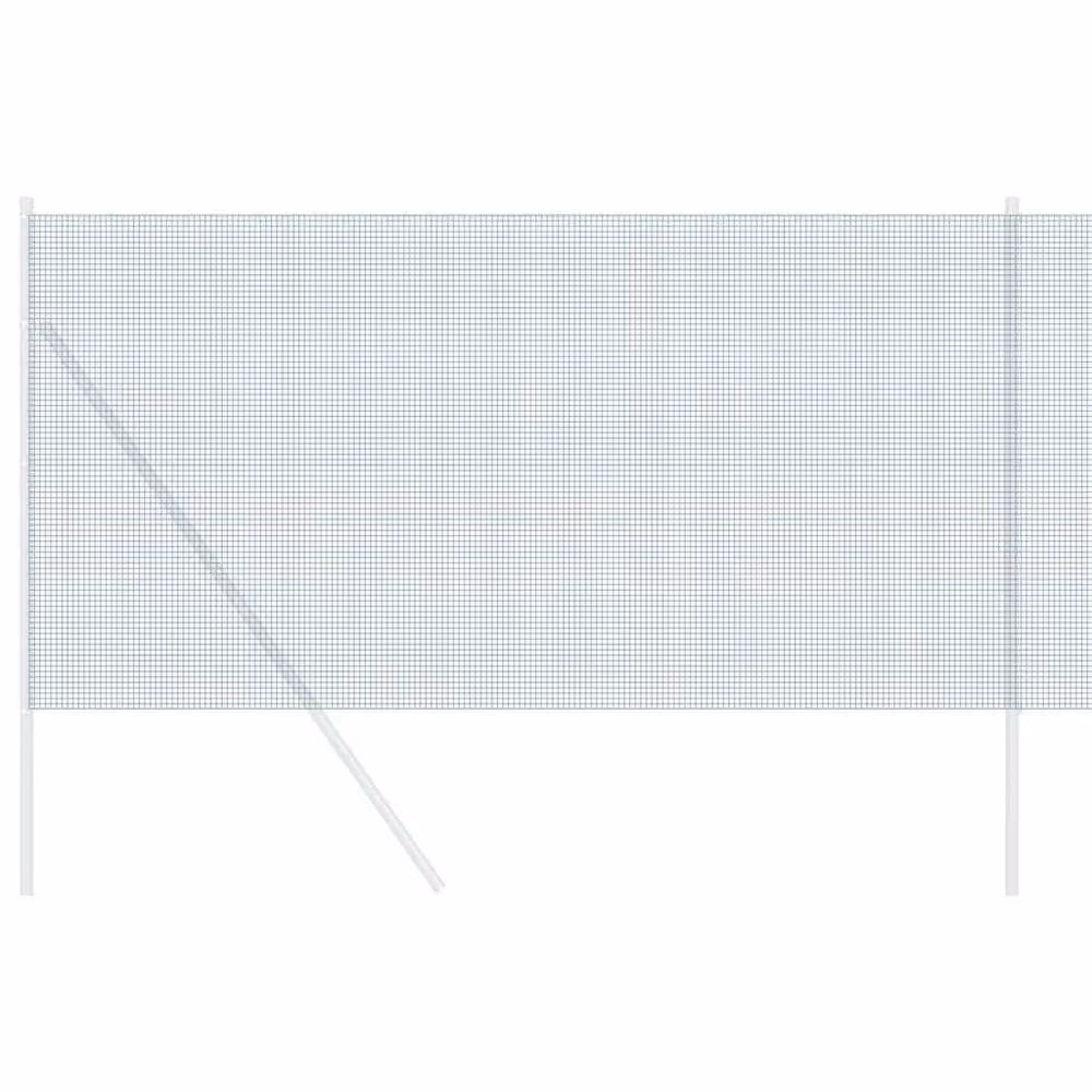 Berkfield Home Green PVC Coated Steel Welded Wire Fence, H: 0.6 m x L: 100 m – 3
