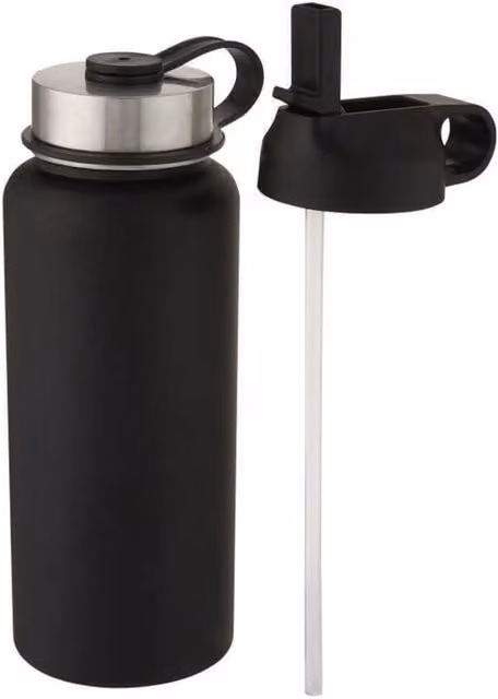 Avenue Supra Insulated Water Bottle in Black