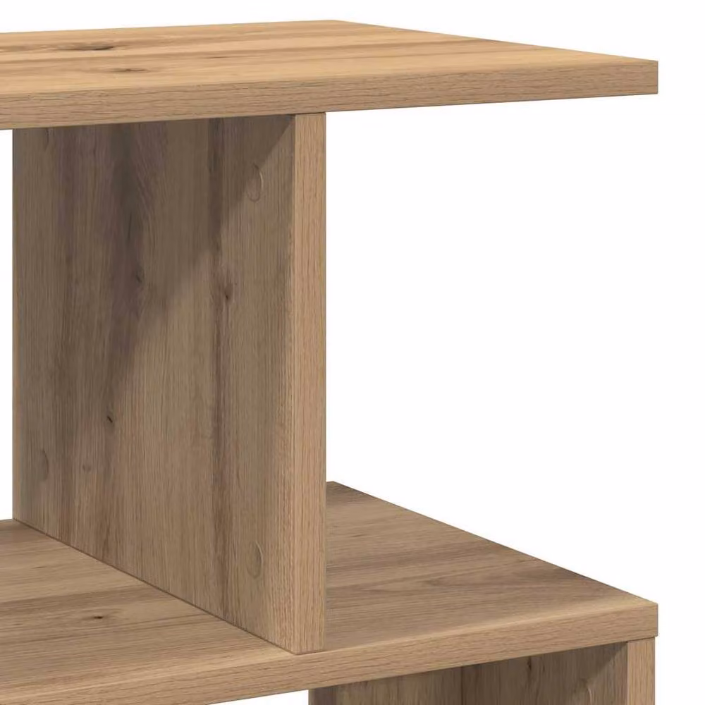 Berkfield Home Artisan Oak Bedside Cabinets, 2 Piece Set, Brown, W: 50 cm, D: 30 cm, H: 51.5 cm – 5