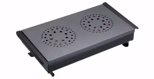 MasterClass Professional Food and Plate Warmer in Black and Grey with 2 Tealights – 1