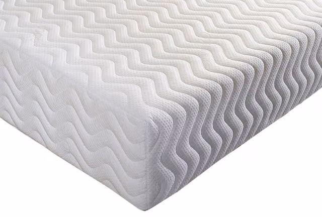 Aspire Store White Replacement Zip-On Cover for Total Relief Memory Foam Mattress, Mite-Proof and Allergy-Friendly