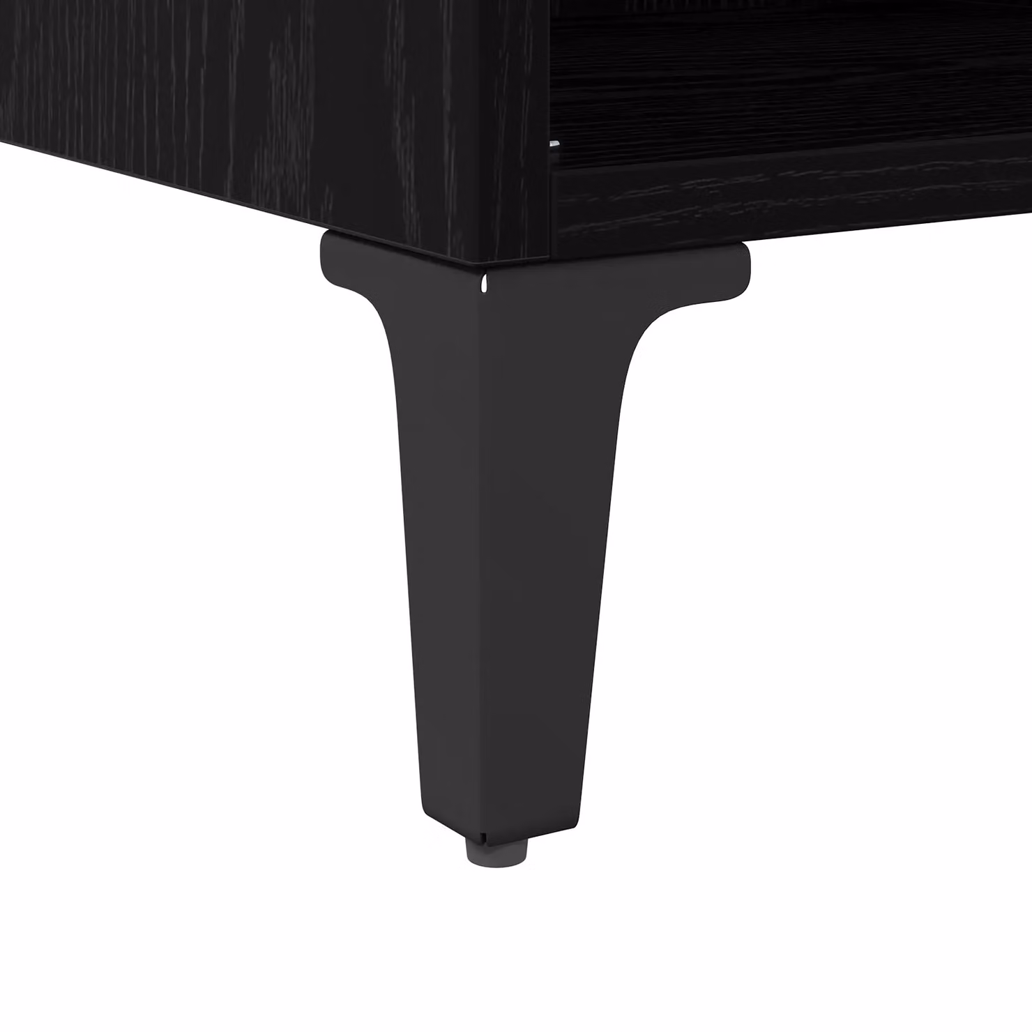 Berkfield Modern Black Oak Engineered Wood Home Entertainment Centre – 6