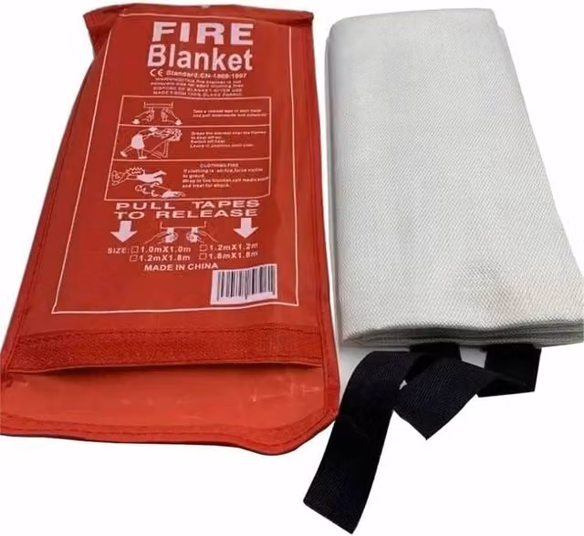 Nordara 4X Large Fibreglass Fire Blanket in White – 1