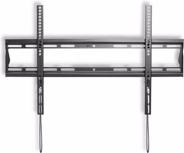 Tech Art Matt Black Steel Wall Mounted TV Bracket
