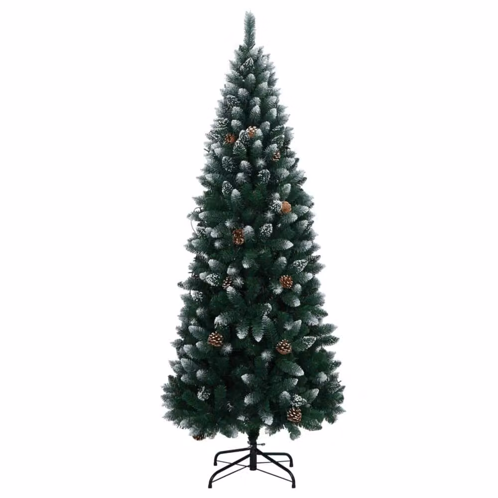 Berkfield Home Artificial Green Christmas Tree with 150 LEDs, Height: 150 cm – 3