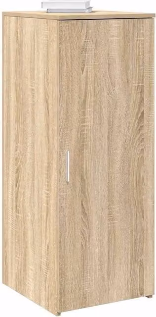 Berkfield Home Wall Mounted Storage Cabinet in Sonoma Oak Brown, W/D/H: 40 x 45 x 103.5 cm – 1