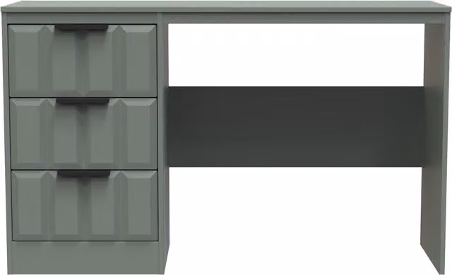 Ready Assembled 2 U Seattle 3 Drawer Desk in Pale Green – 1