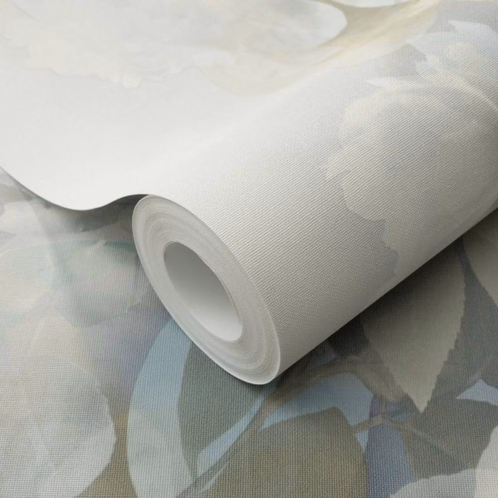 Erismann Aurora Blue Floral Textured Non-Woven Vinyl Wallpaper – 2