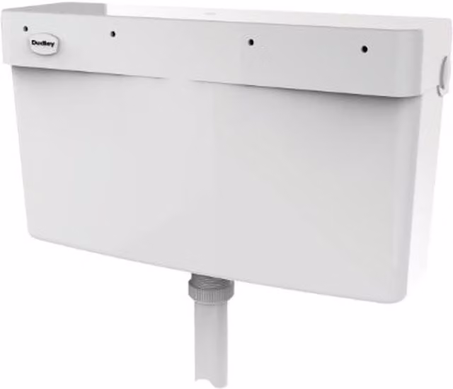 Thomas Dudley Mirage Cistern in White, 4.5 Litre