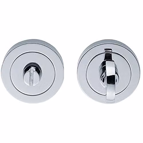 Loops Thumbturn Lock and Release Handle with Concealed Fix and 67mm Spindle in Satin Chrome