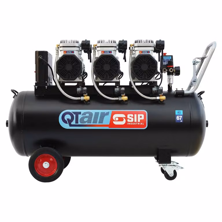 SIP Qt Air DD 4.5HP 150 Litre Direct Drive Compressor - Black