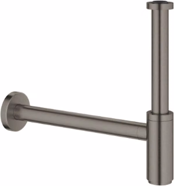 Grohe Bottle Trap in Brushed Hard Graphite, Grey, 28912AL0