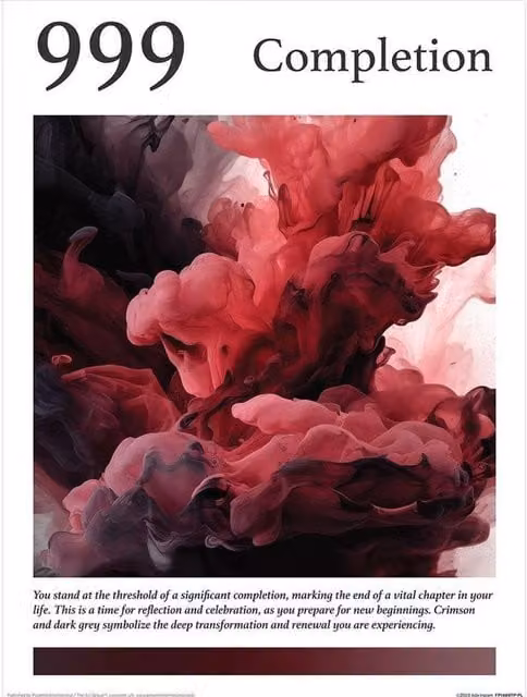 Ada Ingram Angel 999 Abstract Typography Paper Print in Dusty Pink