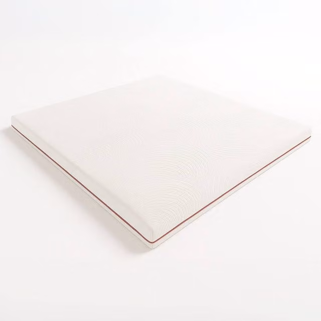 White Stone Hypoallergenic Memory Foam Mattress Topper, 5cm Depth, White, Small Double