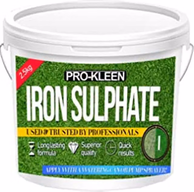 Pro-Kleen Premium Iron Sulphate Lawn Tonic Conditioner and Turf Hardener, 2.5 kg