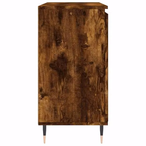 vidaXL Sideboard in Smoked Oak, Brown, W/D/H: 101.5 x 35 x 70 cm – 4