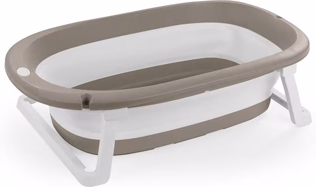 Dolu Foldable Baby Bathtub, White
