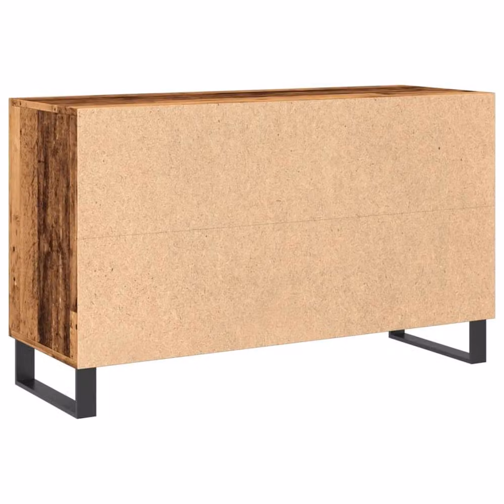 Berkfield Home Old Wood Sideboard in Brown, W/D/H: 100 x 36 x 60 cm – 6