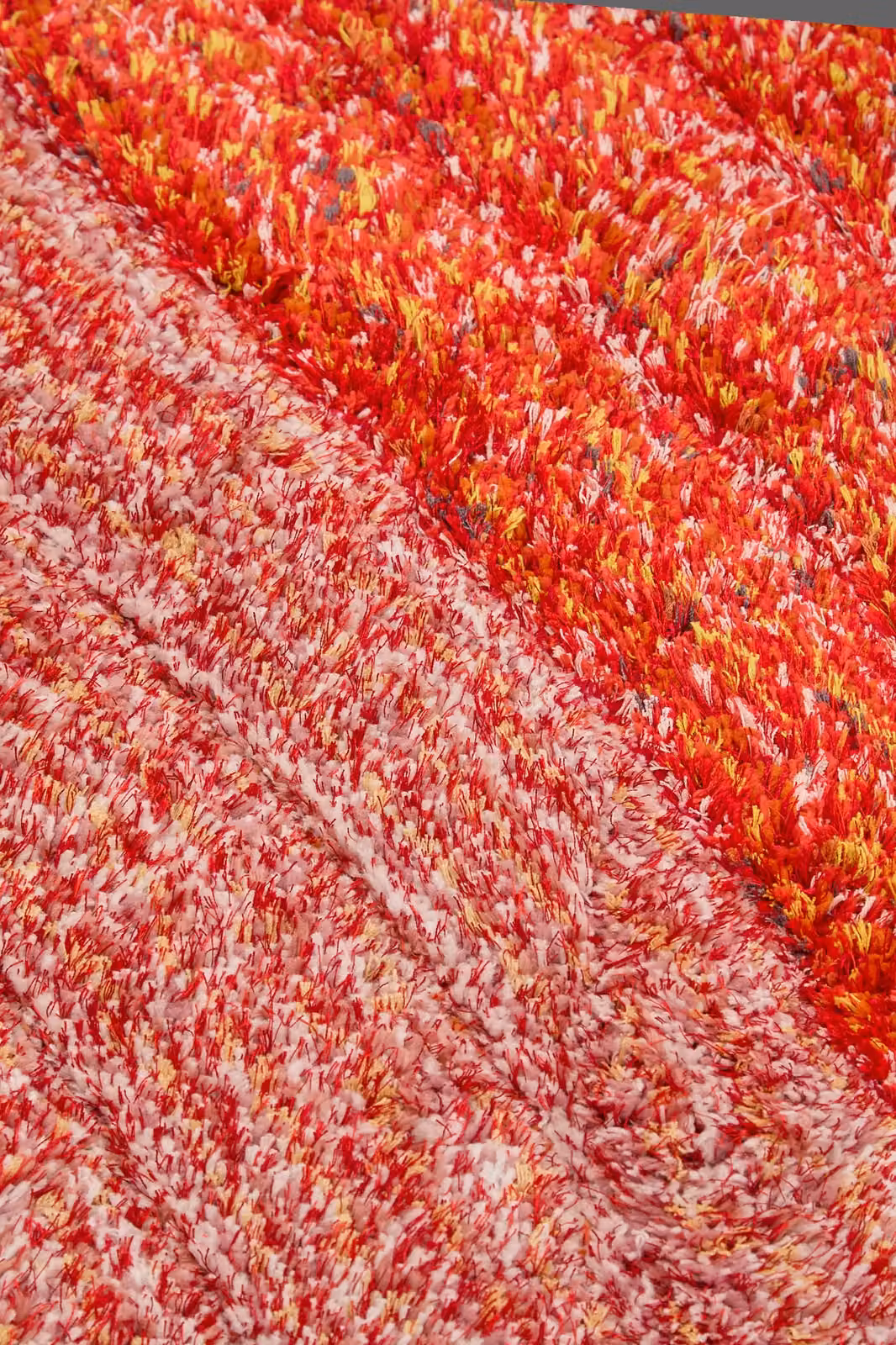 DS Living Lena 3D Shaggy Area Rug, Red and Pink, W: 160 cm, L: 230 cm – 2