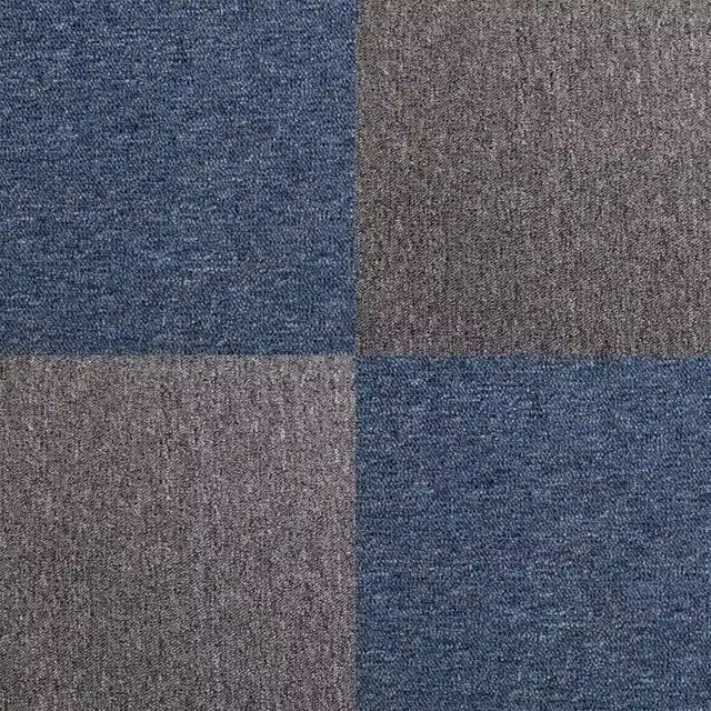 MonsterShop 40 Carpet Tiles in Storm Blue and Anthracite, 10m2 – 1