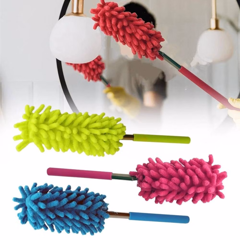 Kelvenix 3 Telescopic Magic Microfibre Cleaning Duster with Telescopic Handle – 3