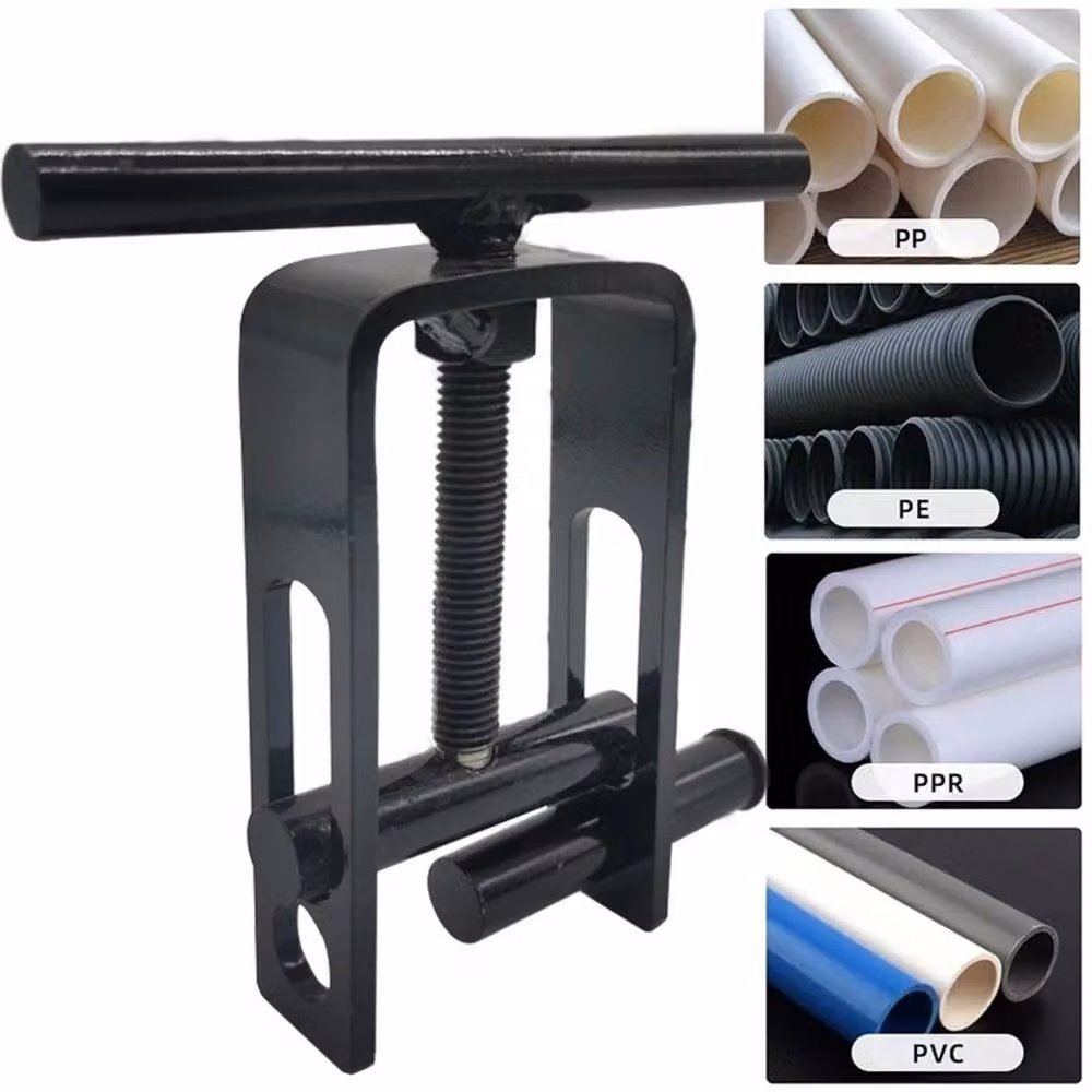 VOGREX Black Plastic Pipe Squeeze Shut Off-Clamp, 0-32mm – 3