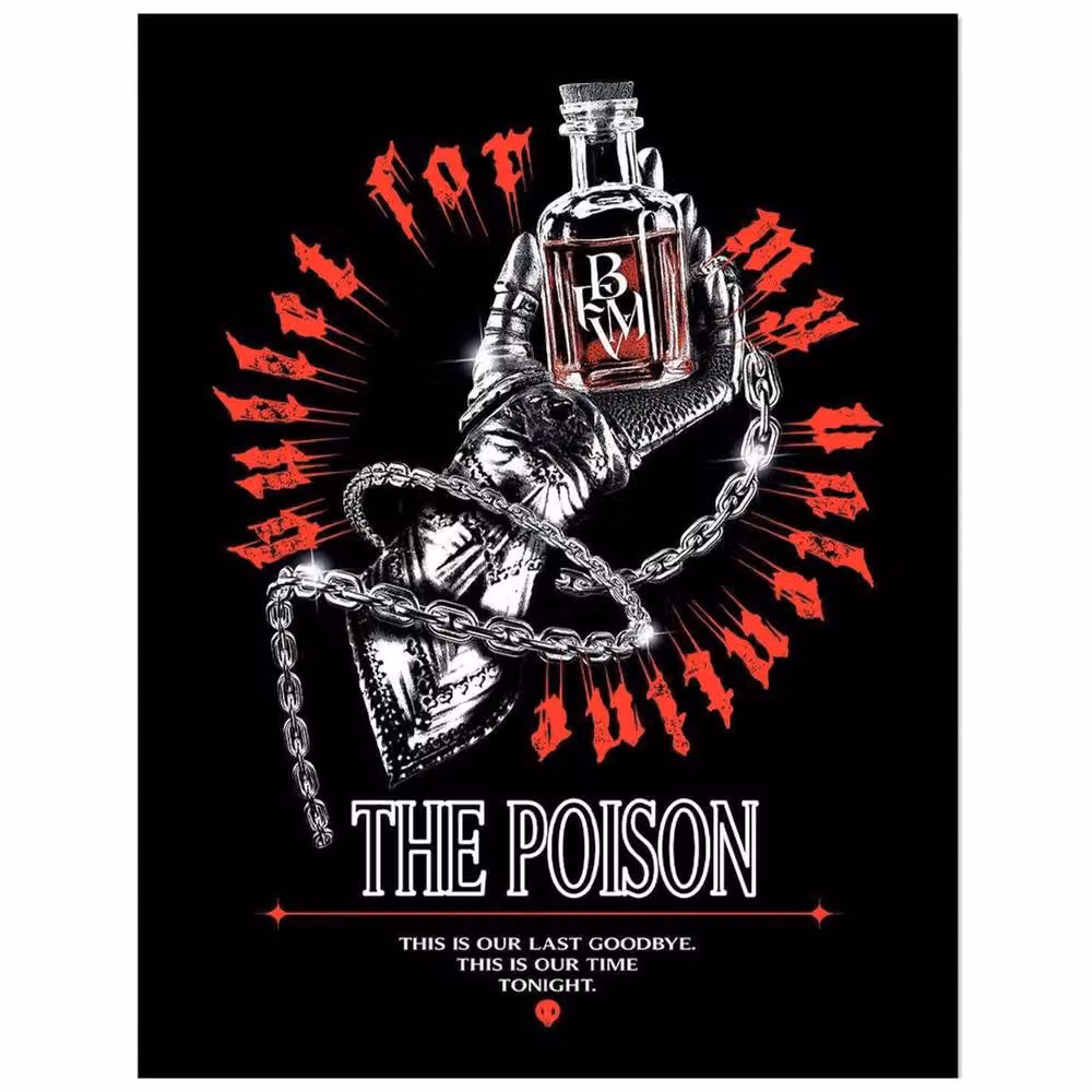 Bullet For My Valentine The Poison Framed Paper Poster in Black – 2