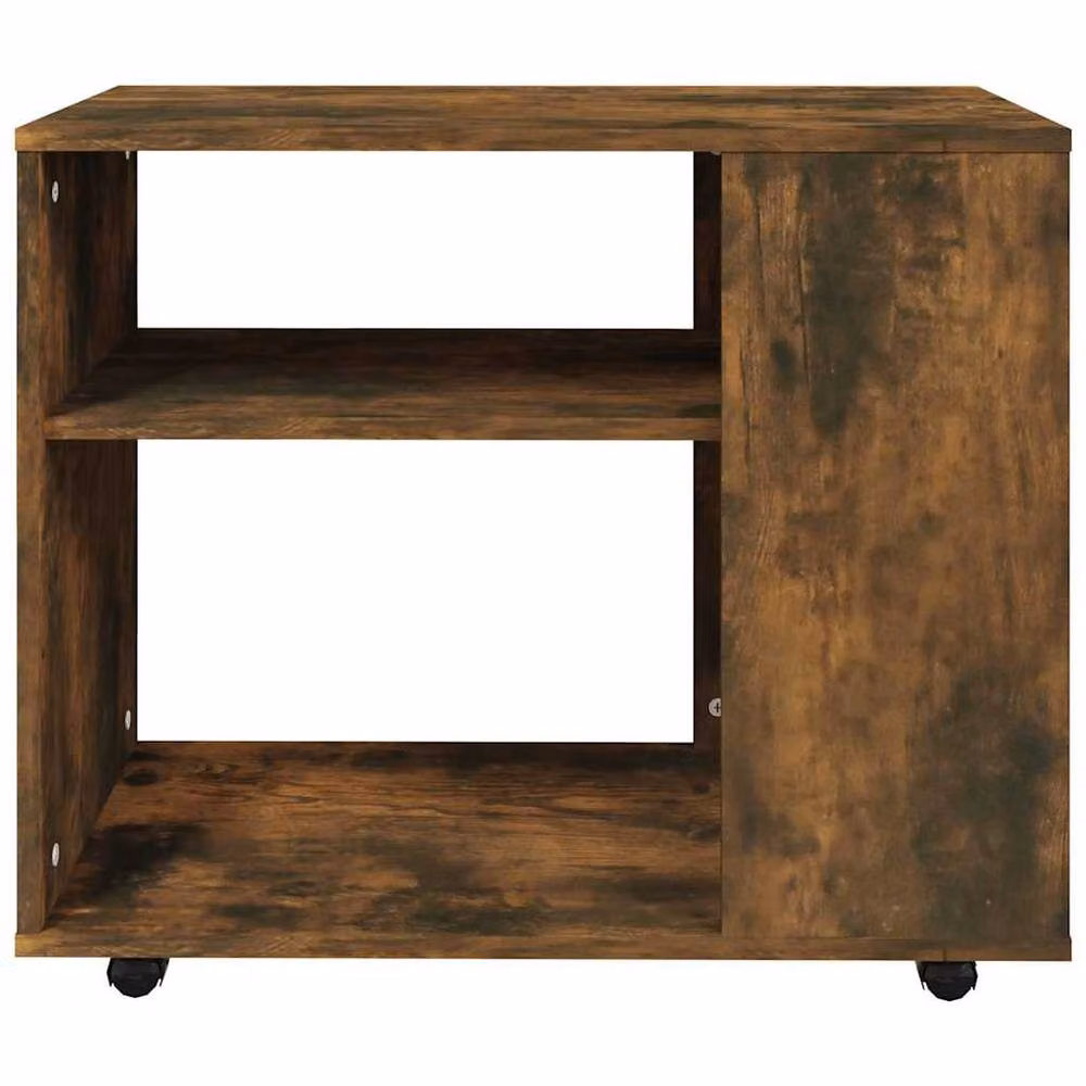 Berkfield Home Side Table in Smoked Oak Brown, W/D/H: 70 x 35 x 55 cm – 4